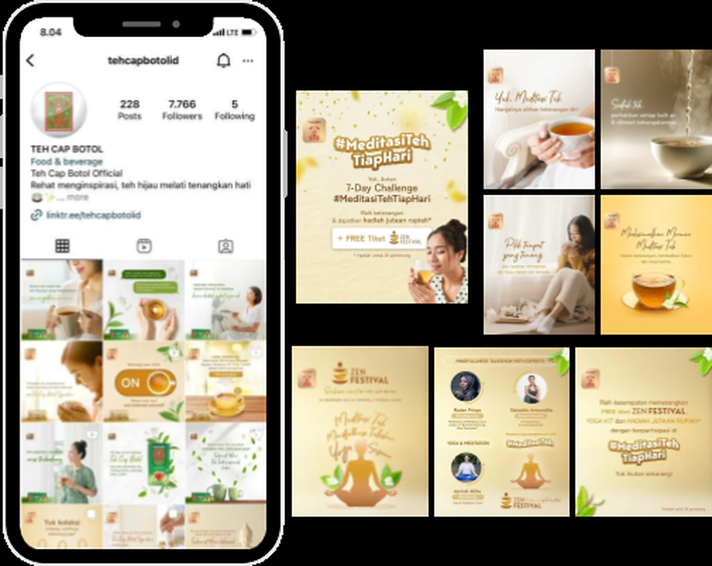 Teh Cap Botol — Zen That Brings Growth